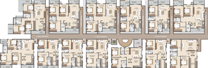 Floor Plan of Yuva Blue Meadows in Varthur, Bangalore - Image 199726