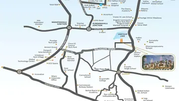 Location of Yuva Blue Meadows - Image 199725