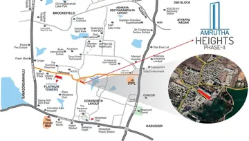 Location of Amrutha Heights Phase 2 - Image 199752