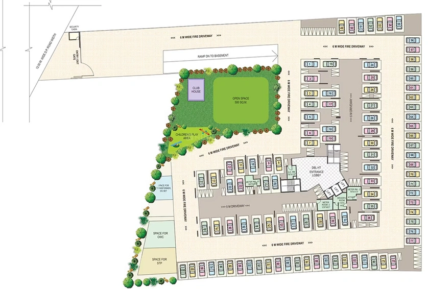 Master Plan of Uday Royal Park in Kiwale, Pune - Image 199808