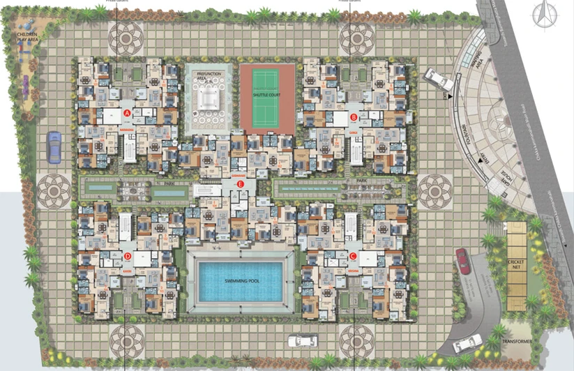 Master Plan of DS Needs 3 in Bannerghatta, Bangalore - Image 199803