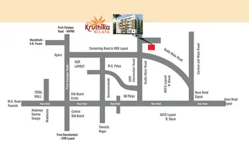 Location of Accent Kruthika Nilaya - Image 200045