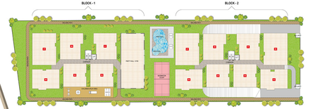 Master Plan of Aryav Crosswinds in Horamavu, Bangalore - Image 200084