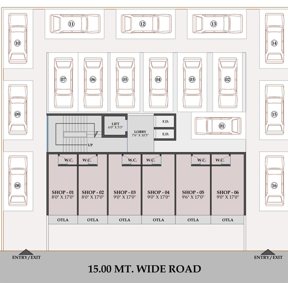 Master Plan of Gravity Prime in Taloja, Navi Mumbai - Image 116897