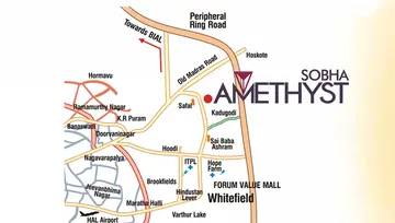 Location of Sobha Amethyst - Image 200162