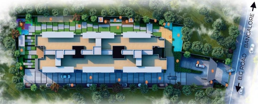Master Plan of Sparkle Marquise in Bannerghatta, Bangalore - Image 200210