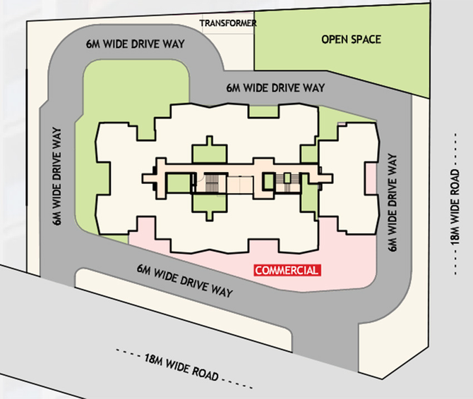 Master Plan of Wellwisher Abode in NIBM, Pune - Image 200258