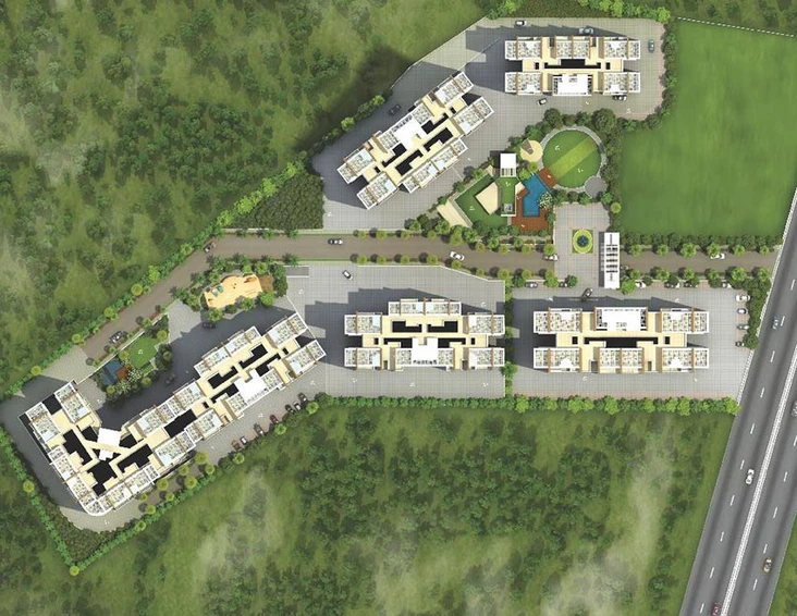 Master Plan of Guardian Hill Shire in Wagholi, Pune - Image 200325