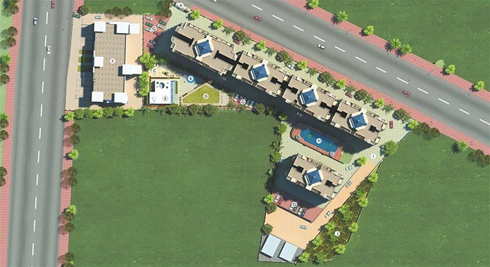 Master Plan of Naren Bliss in Magarpatta, Pune - Image 200348