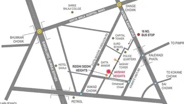 Location of RR Akshay Heights - Image 200379