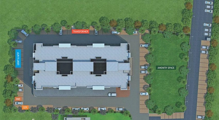 Master Plan of Atria Dhanashree Aanand 2 in Handewadi, Pune - Image 200425