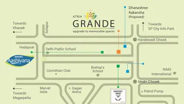 Location of Atria Grande - Image 200485