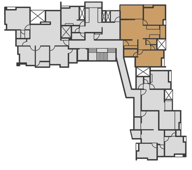 Floor Plan of Gokhale Rahulkunj in Kothrud, Pune - Image 200525