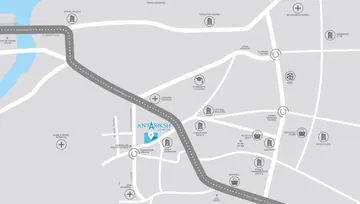 Location of Aum Antriksh Towers - Image 200576