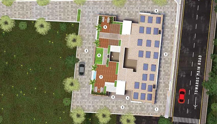 Master Plan of F5 Eastwoods in Viman Nagar, Pune - Image 200605