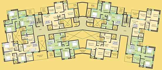 Floor Plan of Rawat Madhuli in Narhe, Pune - Image 200704