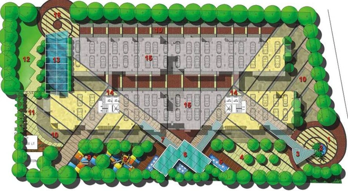 Master Plan of Rohan Ishita in Mundhwa, Pune - Image 200711