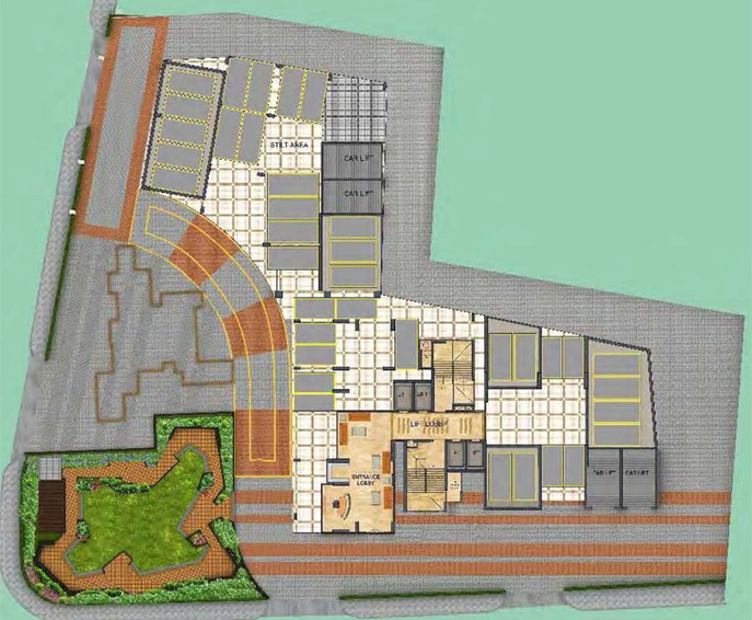 Master Plan of Mayfair Greens in Kandivali West, Mumbai - Image 116116