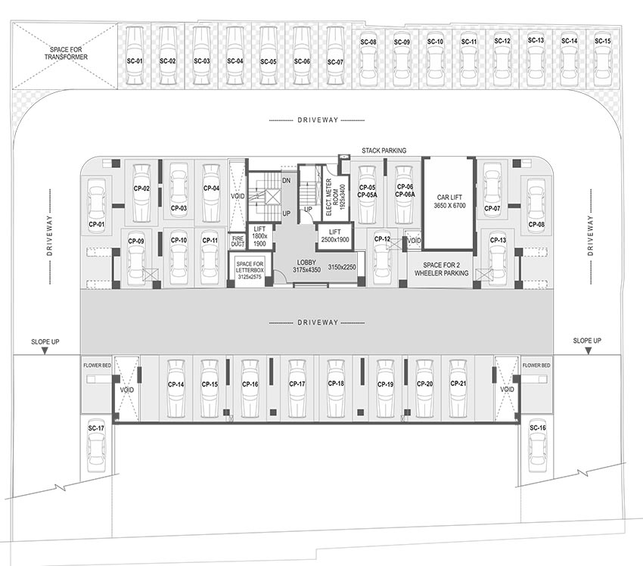 Master Plan of Saarrthi Shivalik in Kothrud, Pune - Image 200747