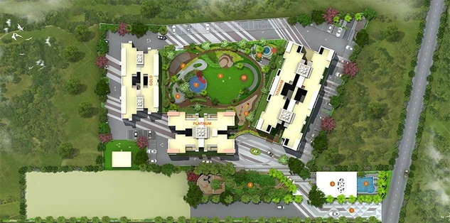 Master Plan of Saarrthi Souvenir in Mahalunge, Pune - Image 200760