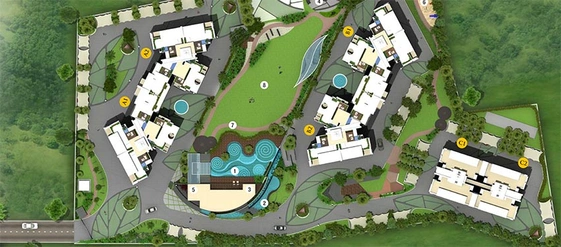 Master Plan of Saarrthi Sovereign in Hinjewadi, Pune - Image 200776