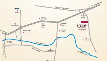 Location of Zenith Utsav Residency - Image 200886