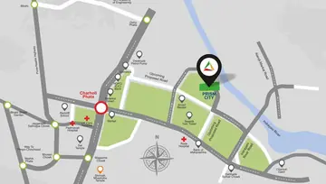 Location of Swastik Prism City Indigo - Image 200919