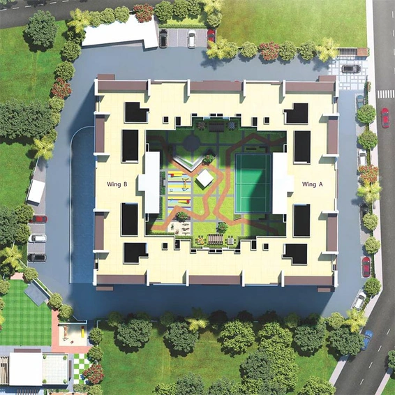Master Plan of Tirupati Regalia in Vishrantwadi, Pune - Image 200944