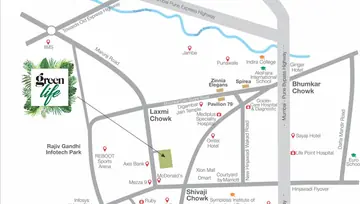 Location of Wakadkar Green Life - Image 200966