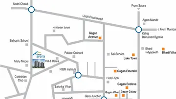 Location of Gagan Arena - Image 201058