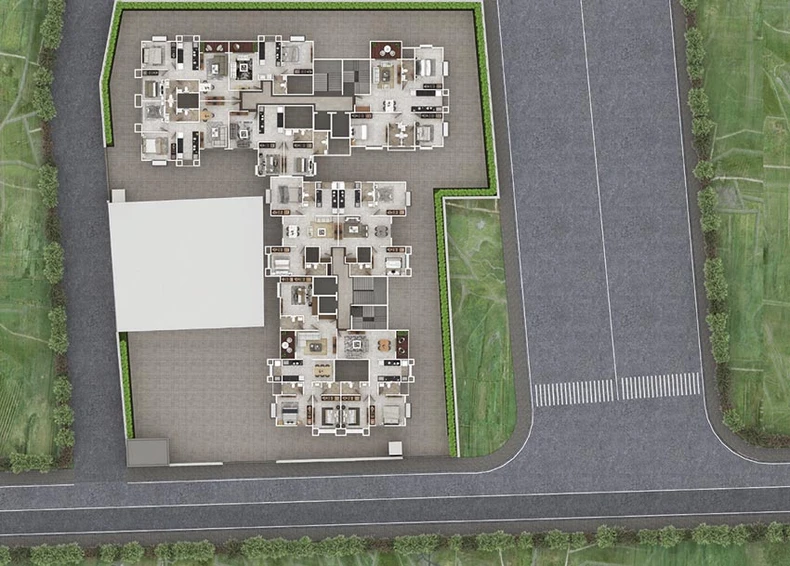 Master Plan of ULV Aspire in Kothrud, Pune - Image 201075