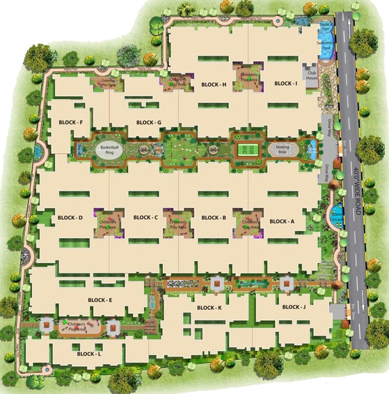 Master Plan of Sonestaa Meadows in Whitefield, Bangalore - Image 201087