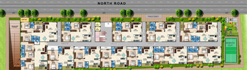 Master Plan of Gunina Mellow in JP Nagar, Bangalore - Image 201140