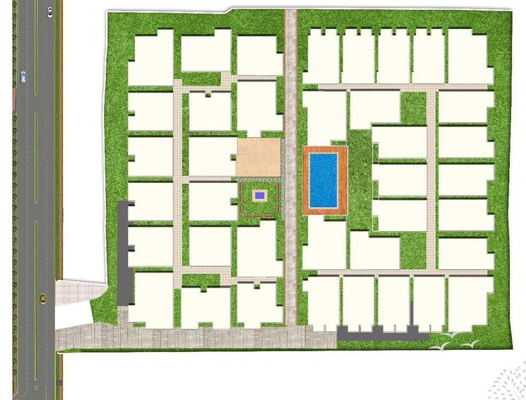 Floor Plan of Signifa Nakshatra Nestilo in Whitefield, Bangalore - Image 201171