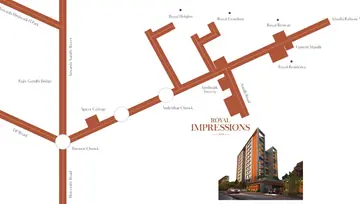 Location of 5 Star Royal Impressions - Image 201237