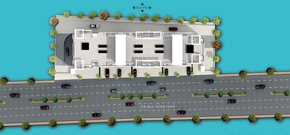 Master Plan of Garve Omega Paradise in Wakad, Pune - Image 201245