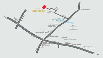 Location of Sai Krupa Heritage - Image 201250