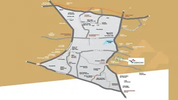 Location of Saroj Harmony - Image 201267