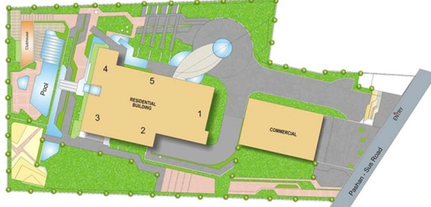 Master Plan of Mont Vert Avion in Pashan, Pune - Image 201313