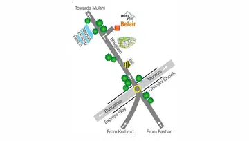 Location of Mont Vert Belair - Image 201323