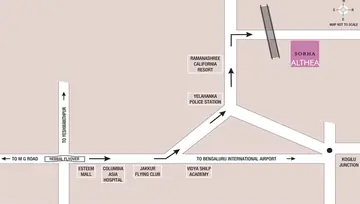 Location of Sobha Althea - Image 201335