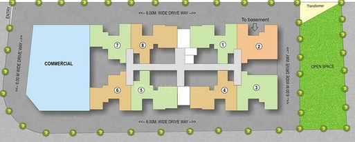 Master Plan of Mont Vert Vivant in Wakad, Pune - Image 201404
