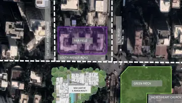 Location of S Raheja Fairfield - Image 117043