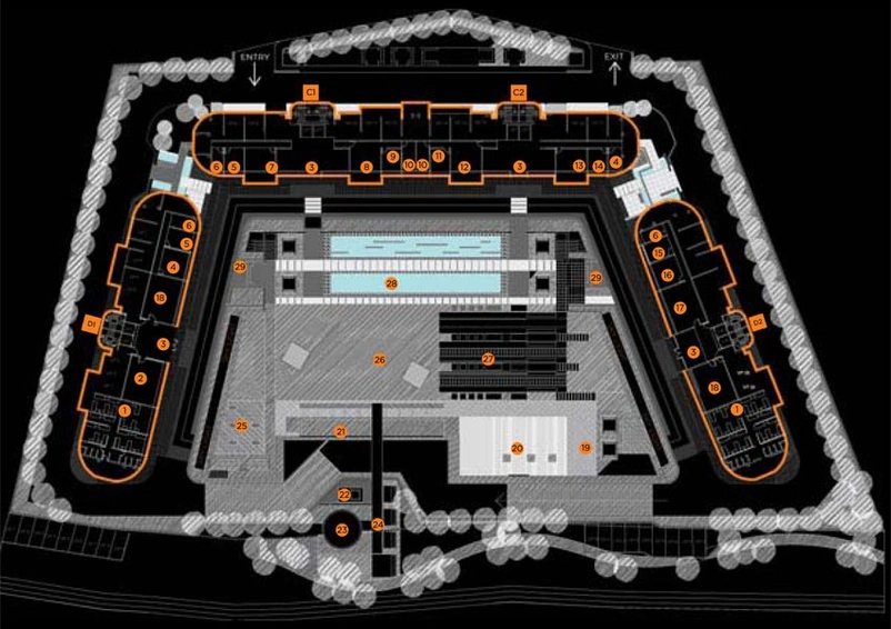 Master Plan of Kumar Sienna in Hadapsar, Pune - Image 116264