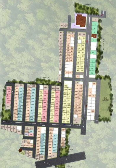 Master Plan of TBC Grand La Casa in Chandapura, Bangalore - Image 201508
