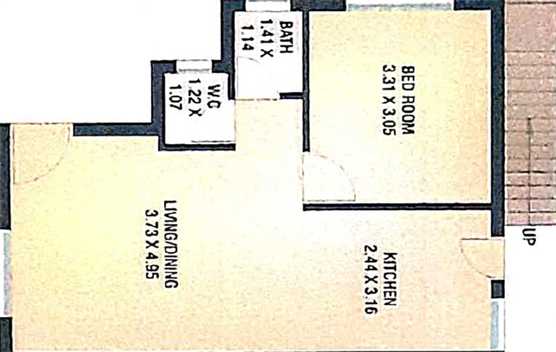 1 BHK House/Villa in Ambe Shreeji Tenaments in Makarpura, Vadodara - Image 826442