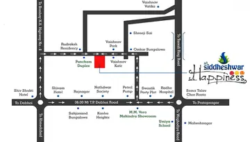 Location of Bhanderi Shree Siddheshwar Happiness - Image 201571