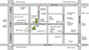 Location of Darshanam Shreeji Aashray - Image 201607