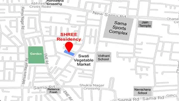 Location of JP Shree Residency - Image 201614