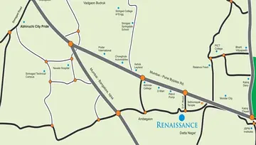 Location of Krishna Renaissance - Image 201642